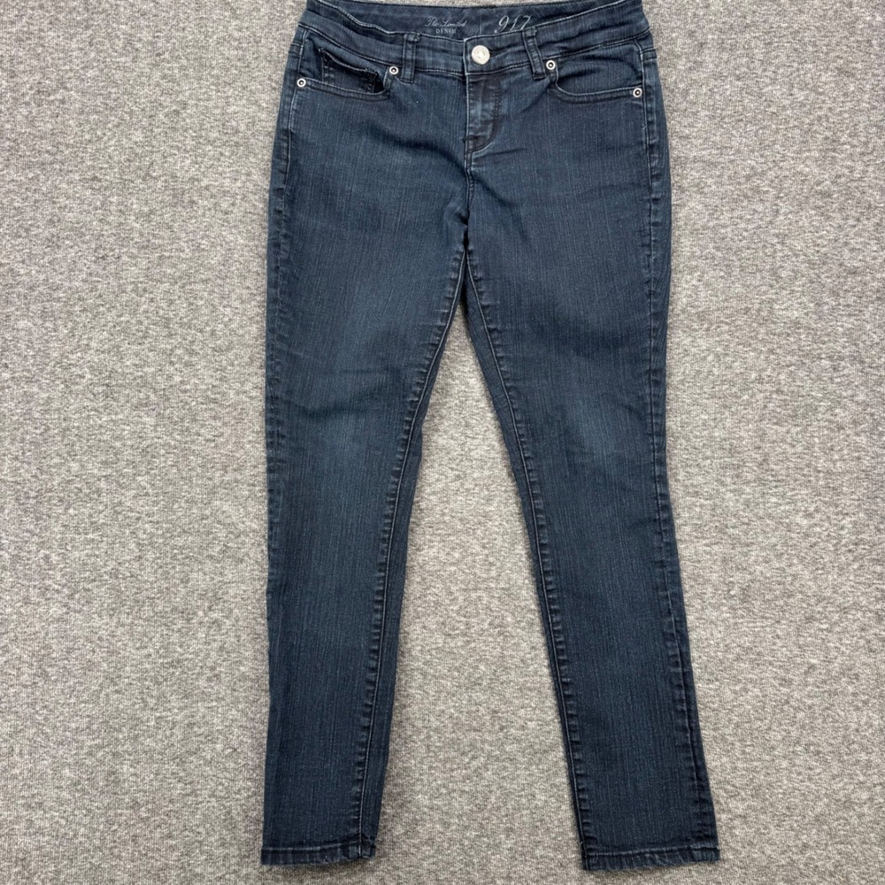 The‎ Limited 917 Denim Skinny Jeans Womens 4S Dark Wash Stretch Indigo Mid Rise
